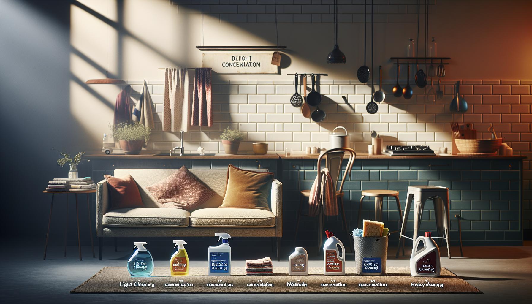 Choosing the Right Concentration for Cleaning
