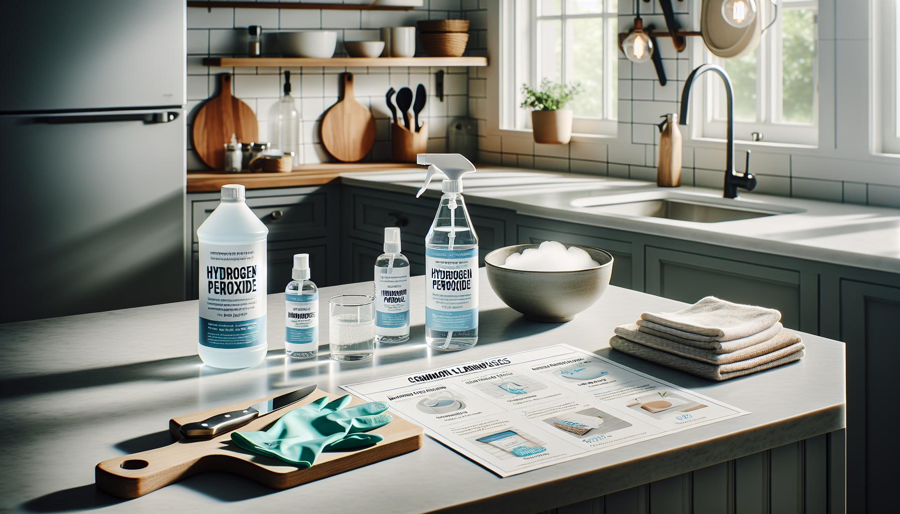 Common Cleaning Uses for Hydrogen Peroxide