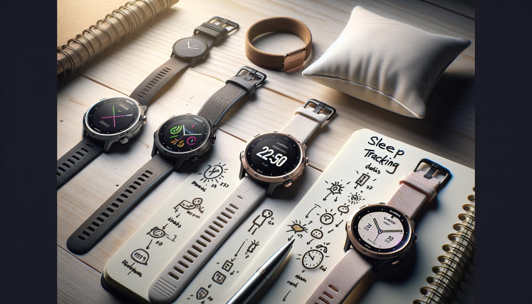 Comparison of Garmin Models with Sleep Tracking