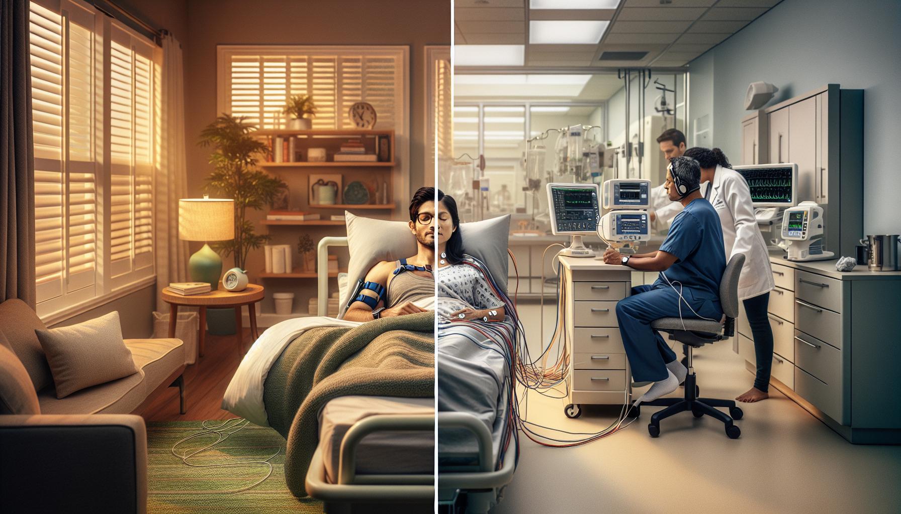 The Differences Between At-Home and In-Lab Sleep Studies