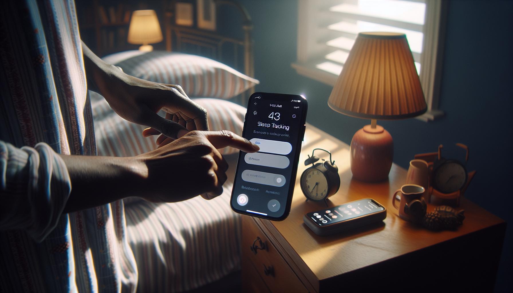 Ensuring Your iPhone's Sleep Tracking Feature is Active