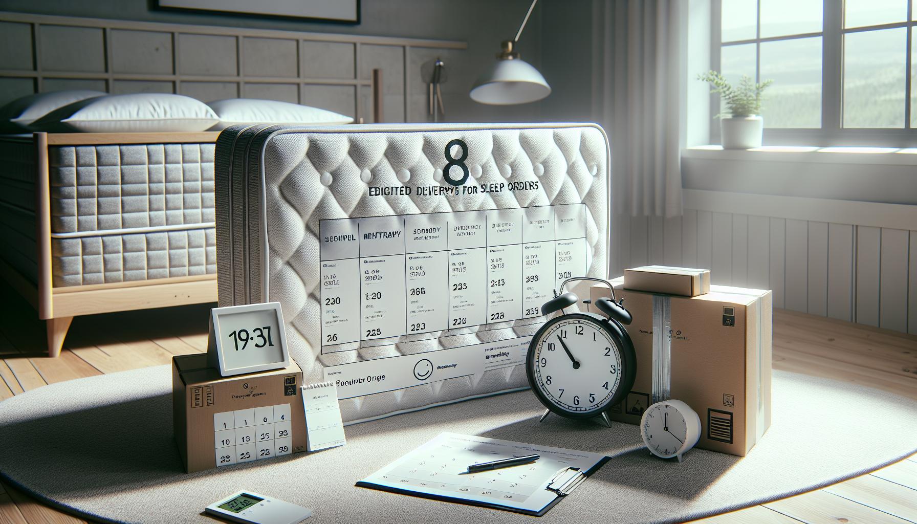 Estimated Delivery Times for Eight Sleep Orders