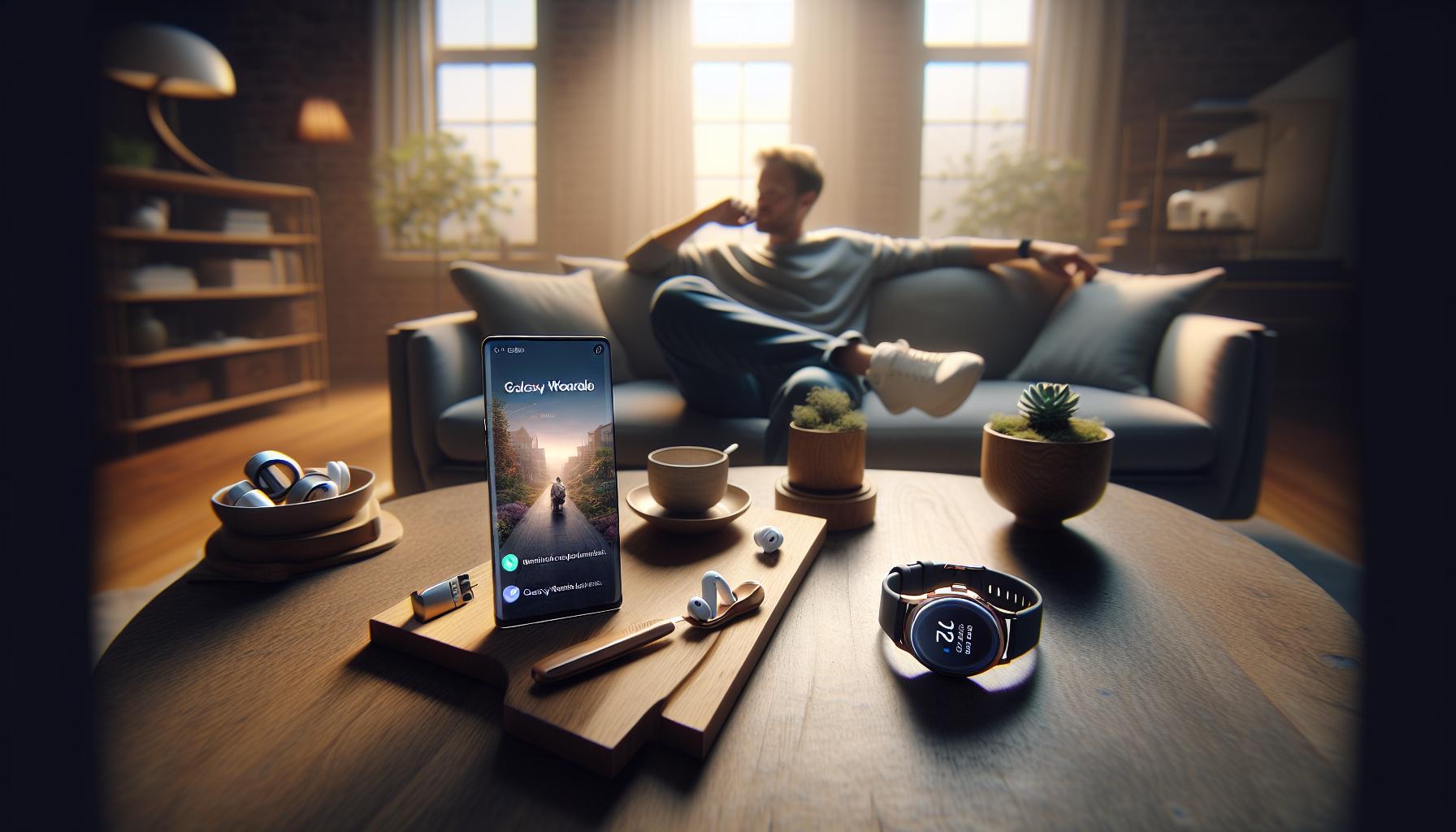 Navigating the Galaxy Wearable App for Optimal Results