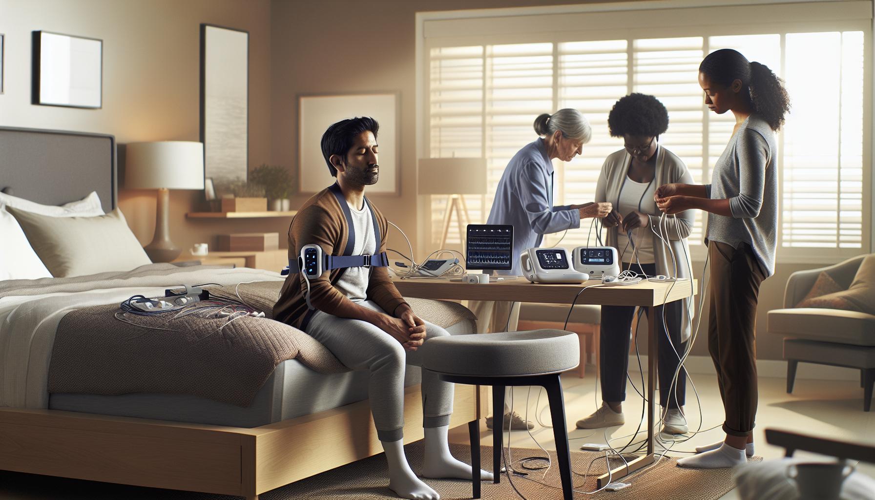 Setup Guide for At-Home Sleep Study Devices