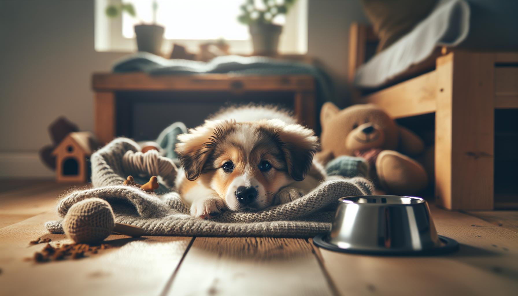 Signs of Sleep Deprivation in Young Dogs