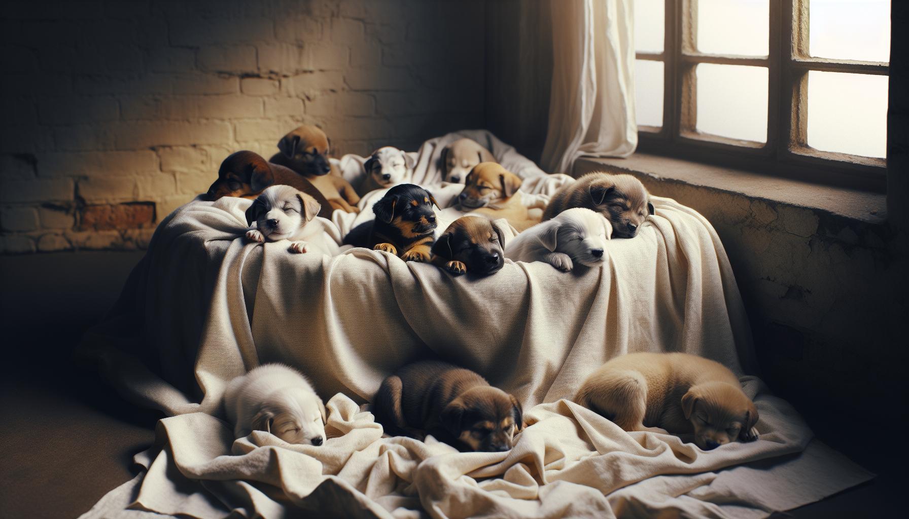 Daily Sleep Needs of Eight Week Old Puppies