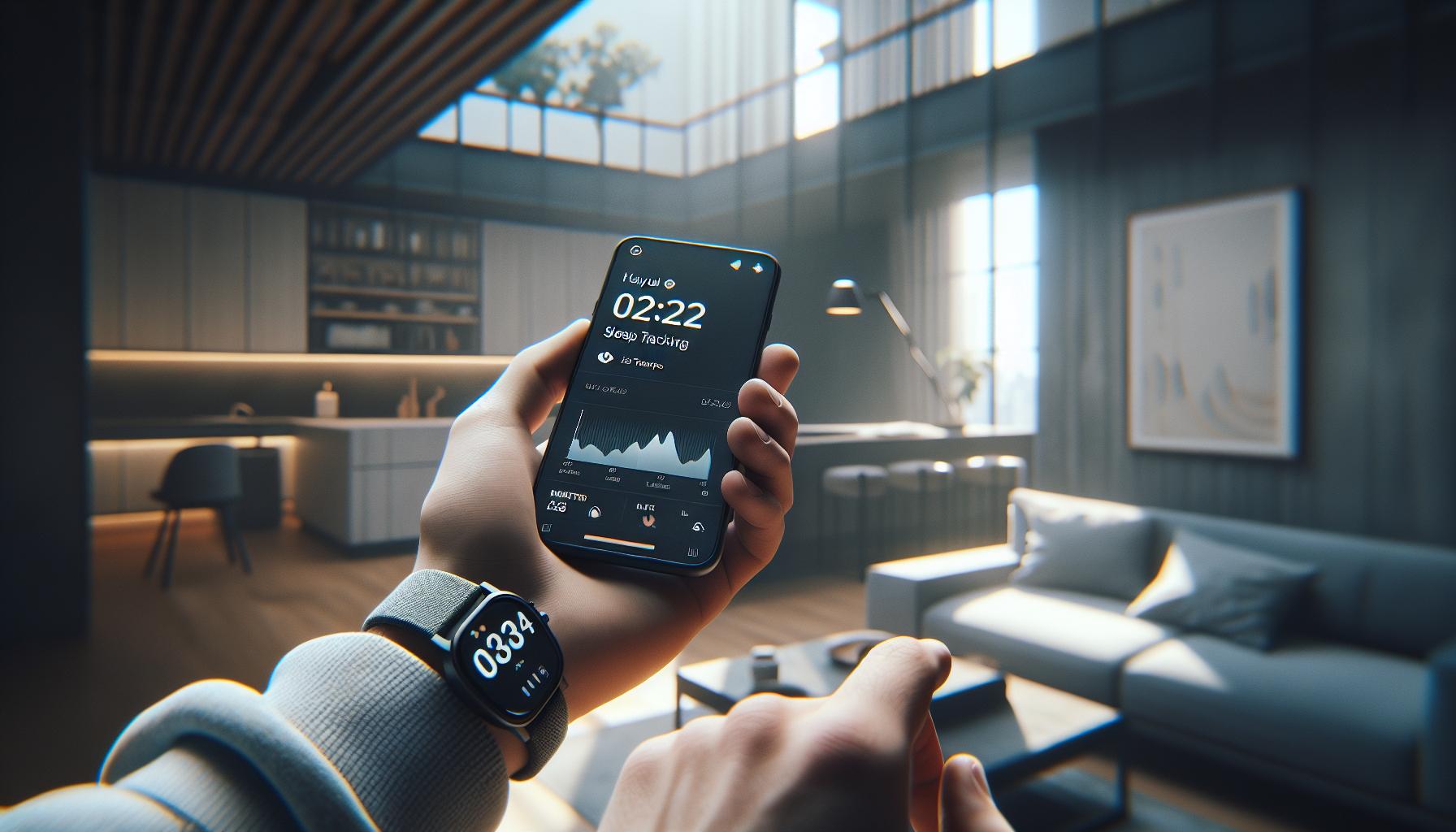 Navigating the Haylou LS02 App for Sleep Tracking