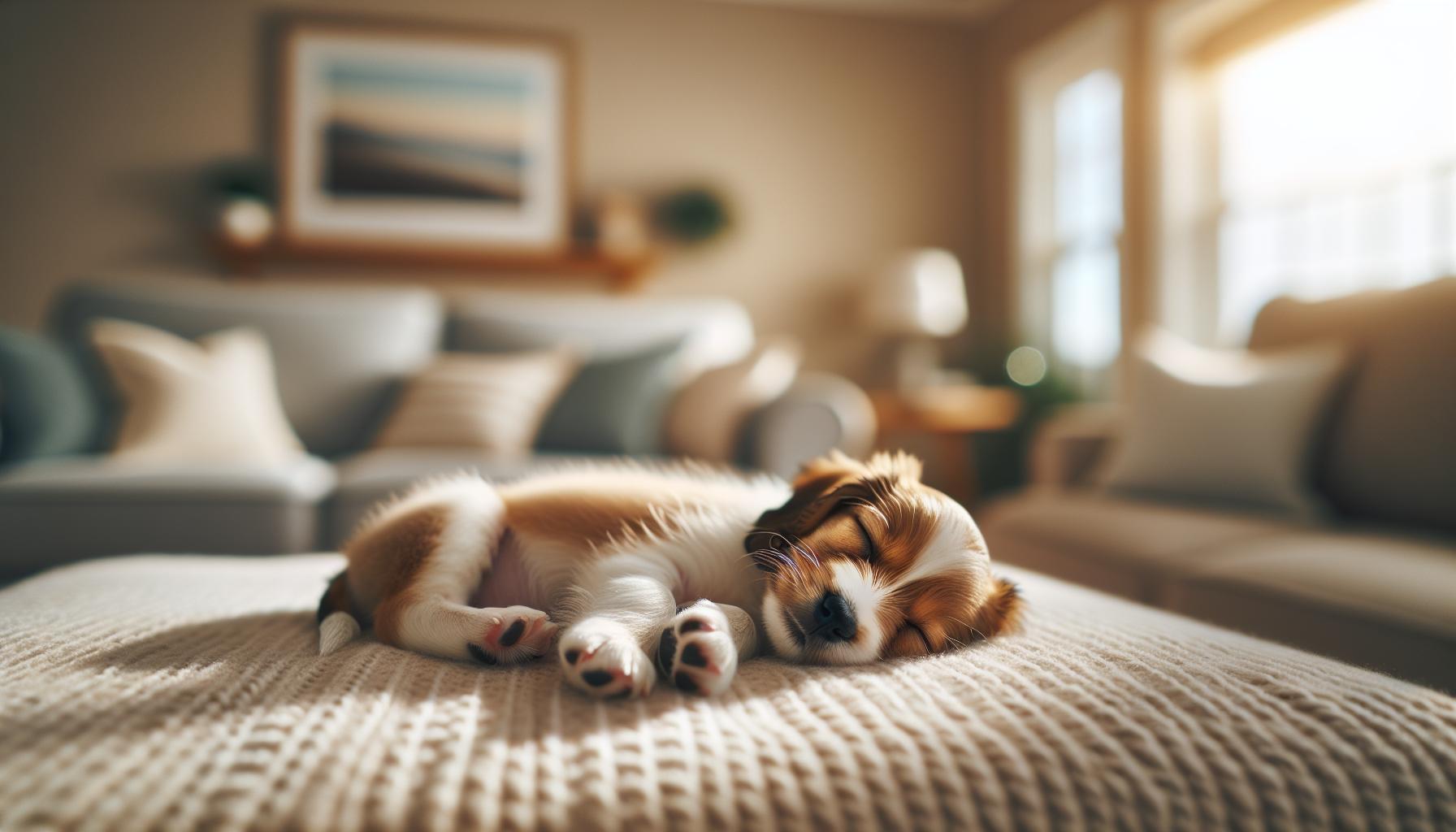 Signs of Healthy Puppy Sleep
